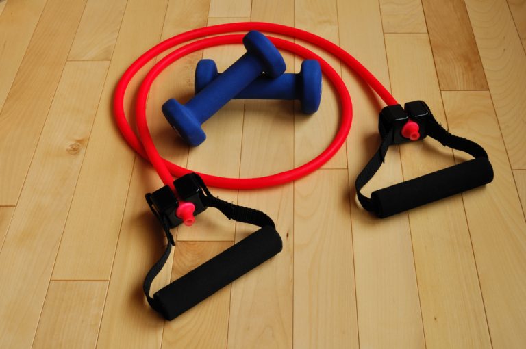 Resistance Bands and Weights The Perfect Combination