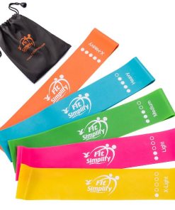 Fit Simplify Resistance Loop Band (10" by 2") Set of 5