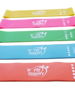 Alternative view of Fit Simplify Resistance Loop Band (10" by 2") Set of 5
