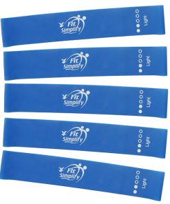 Fit Simplify Resistance Loop Bands Set of 5 (Light)